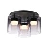Lichten Direct ELIO Plafondlamp LED Zwart, 3-lichts