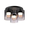 Lichten Direct ELIO Plafondlamp LED Zwart, 3-lichts