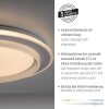 Lichten Direct LAGO Plafondlamp LED Wit, 1-licht, Afstandsbediening