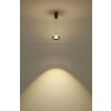 Globo Bernie Hanglamp LED Chroom, Zwart, 1-licht, Bewegingsmelder