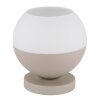 Globo Ragusa Tafellamp Chroom, Wit, 1-licht