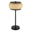 Globo Bambora Tafellamp LED Zwart, 1-licht