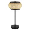Globo Bambora Tafellamp LED Zwart, 1-licht