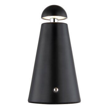 Globo Liva Tafellamp LED Zwart, 1-licht