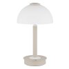 Globo Uldin Tafellamp LED Zandkleurig, Wit, 1-licht