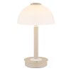 Globo Uldin Tafellamp LED Zandkleurig, Wit, 1-licht