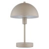 Paddestoel lamp  Globo I Tafellamp Zandkleurig, 1-licht