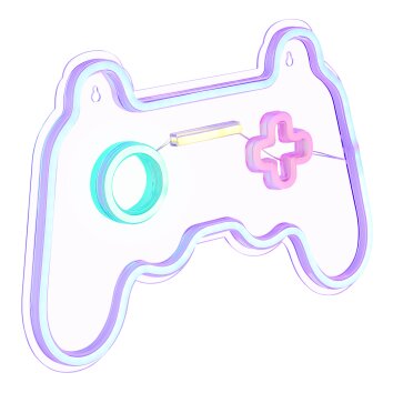 Globo Gamejoy deco licht LED Transparant, Helder, 1-licht