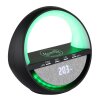 Globo Soundra Tafellamp LED Chroom, Zwart, 1-licht, Kleurwisselaar