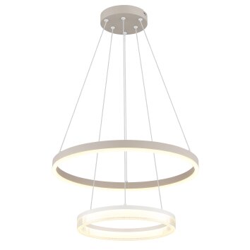 Globo Zara Hanglamp LED Zandkleurig, 1-licht