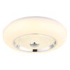 Globo Graham Plafondlamp LED Wit, 1-licht