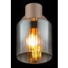 Globo Walton Plafondlamp, Plafondspot, Wandlamp, Muurspot Bruin, Chroom, 1-licht