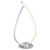 Globo Trina Tafellamp LED Zilver, 1-licht