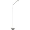 Globo Silvio Staande lamp LED Nikkel mat, 1-licht