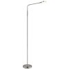 Globo Silvio Staande lamp LED Nikkel mat, 1-licht