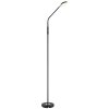 Globo Silvio Staande lamp LED Zwart, 1-licht