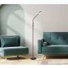 Globo Silvio Staande lamp LED Zwart, 1-licht