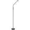 Globo Silvio Staande lamp LED Zwart, 1-licht
