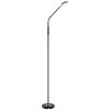 Globo Silvio Staande lamp LED Zwart, 1-licht
