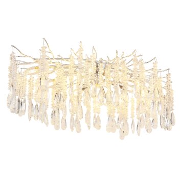 Globo Kinga Plafondlamp Zilver, 10-lichts