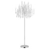 Globo Kinga Staande lamp Zilver, 5-lichts