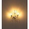 Globo Kinga Wandlamp Zilver, 3-lichts