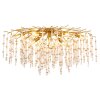 Globo Gloria Plafondlamp Goud, 10-lichts