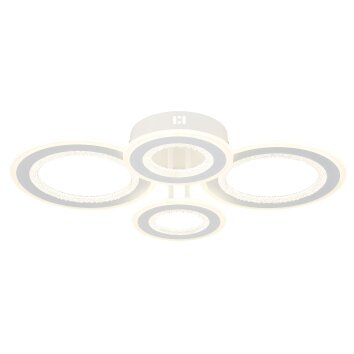 Globo Anthony Plafondlamp LED Wit, 1-licht