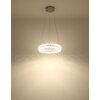 Globo Laurel Hanglamp LED Chroom, 1-licht, Afstandsbediening
