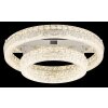 Globo Laurel Plafondlamp LED Chroom, 1-licht, Afstandsbediening