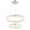 Globo Laurel Hanglamp LED Chroom, 1-licht, Afstandsbediening