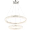 Globo Laurel Hanglamp LED Chroom, 1-licht, Afstandsbediening
