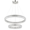 Globo Laurel Hanglamp LED Chroom, 1-licht, Afstandsbediening