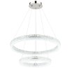 Globo Laurel Hanglamp LED Chroom, 1-licht, Afstandsbediening