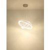 Globo Laurel Hanglamp LED Chroom, 1-licht, Afstandsbediening