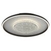 Globo Mirrora Plafondlamp LED Chroom, Zwart, Zilver, 1-licht