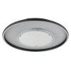 Globo Mirrora Plafondlamp LED Chroom, Zwart, Zilver, 1-licht