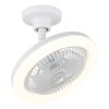 Globo Lidea Plafondventilator met verlichting LED Wit, 1-licht, Afstandsbediening