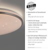 Lichten Direct KYLE Plafondlamp LED Zilver, 1-licht