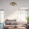 Lichten Direct TOLA Plafondlamp LED Bruin, Zwart, 1-licht