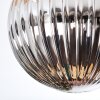 Chehalis Plafondlamp, Kogellampje Goud, Zwart, 3-lichts