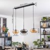 Mertola Hanglamp, Hanglamp Zwart, 3-lichts