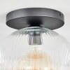 Ripoll Plafondlamp, Kogellampje Duidelijk, 1-licht