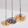 Mertola Hanglamp, Hanglamp Zwart, 3-lichts
