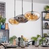 Mertola Hanglamp, Hanglamp Zwart, 3-lichts