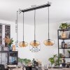 Mertola Hanglamp, Hanglamp Zwart, 3-lichts