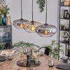 Mertola Hanglamp, Hanglamp Zwart, 3-lichts