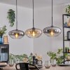 Mertola Hanglamp, Hanglamp Zwart, 3-lichts