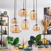 Apedo Hanglamp, Hanglamp Amber, 6-lichts