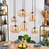 Apedo Hanglamp, Hanglamp Amber, 6-lichts